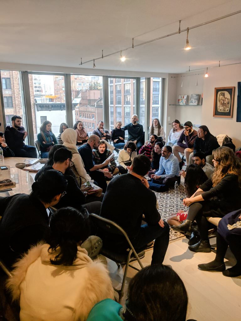 12 JANUARY 2019 - NYC Cultural Majlis: Reading by Razmig Bedirian