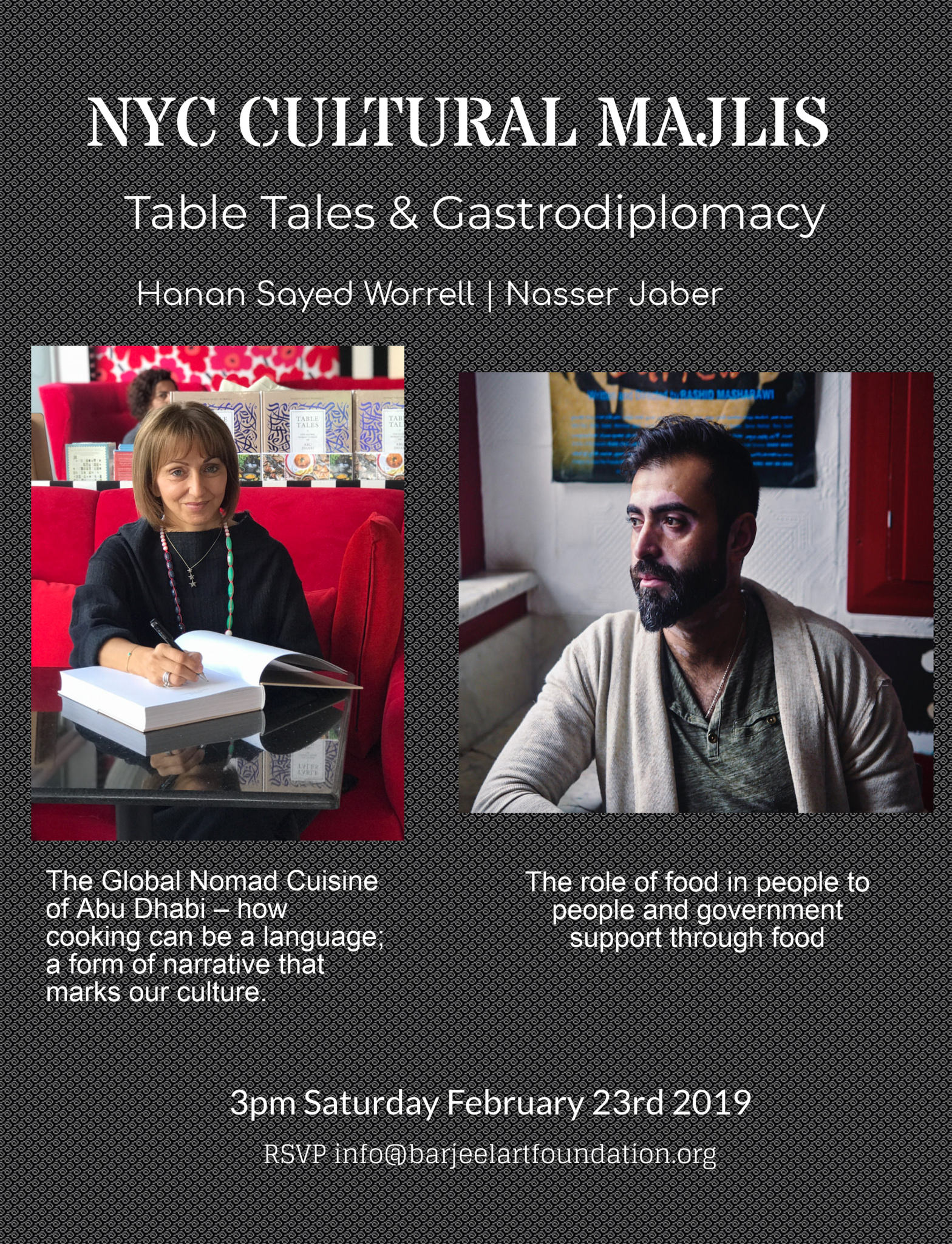 NYC Cultural Majlis: Table Tales and Gastrodiplomacy