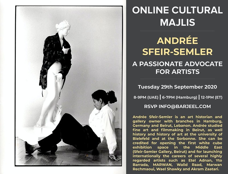 Online Cultural Majlis: Andreé Sfeir-Semler