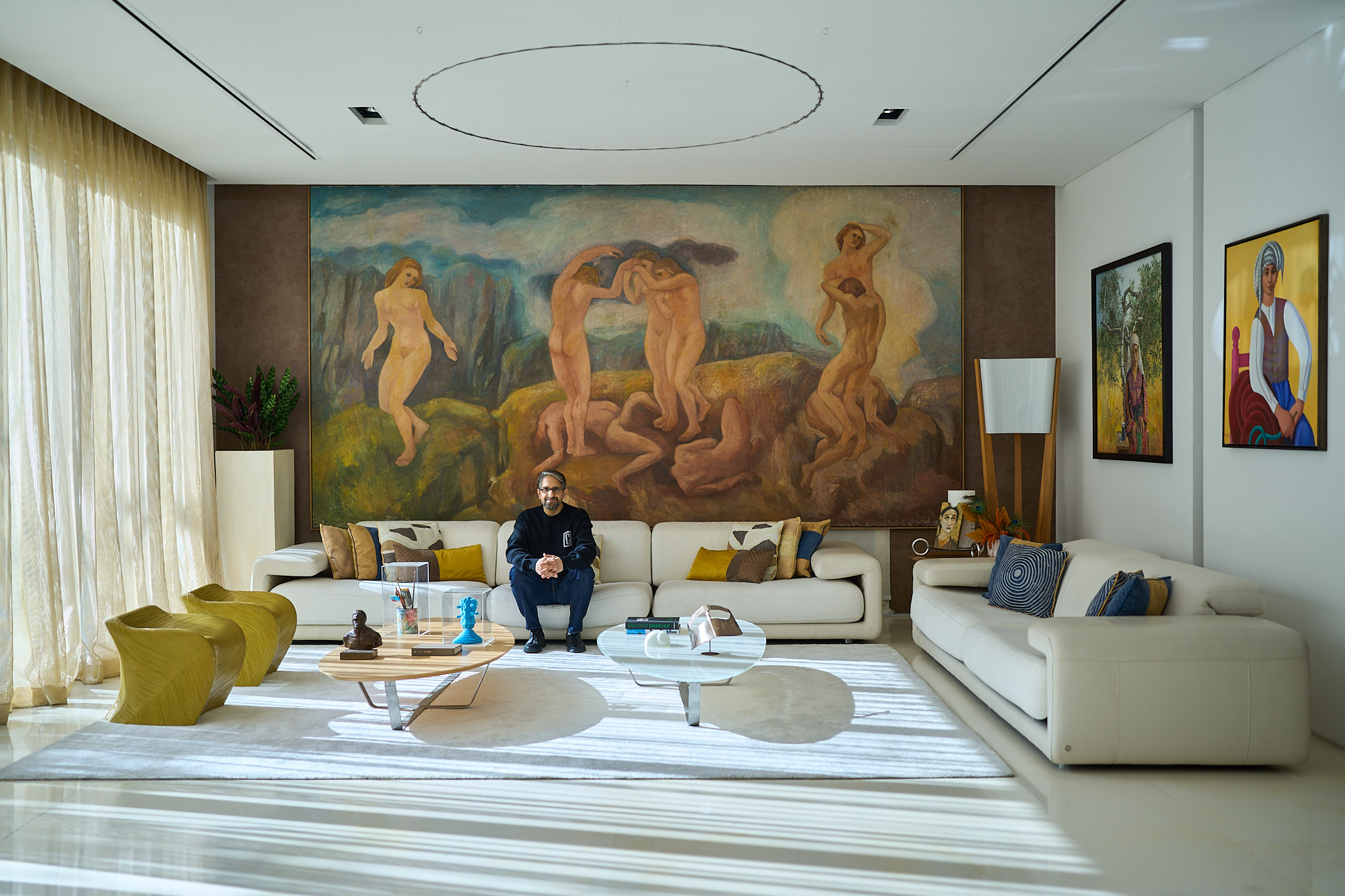 Portrait de Sultan Sooud Al-Qassemi © Sebastian Boettcher.