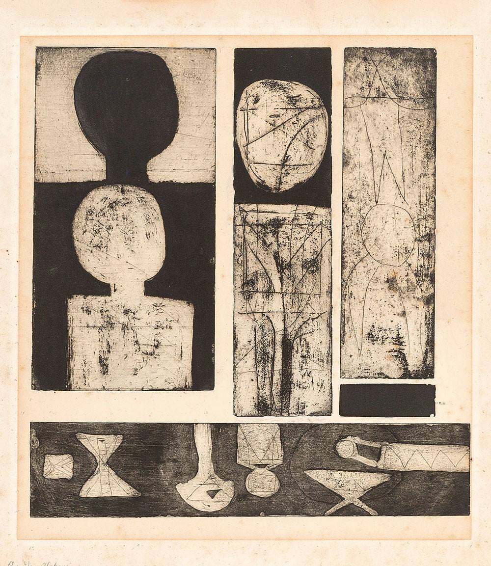 A Munira Al-Kazi piece from 1962