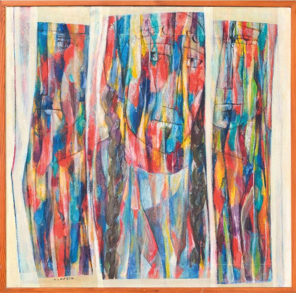 A Leila Nseir painting